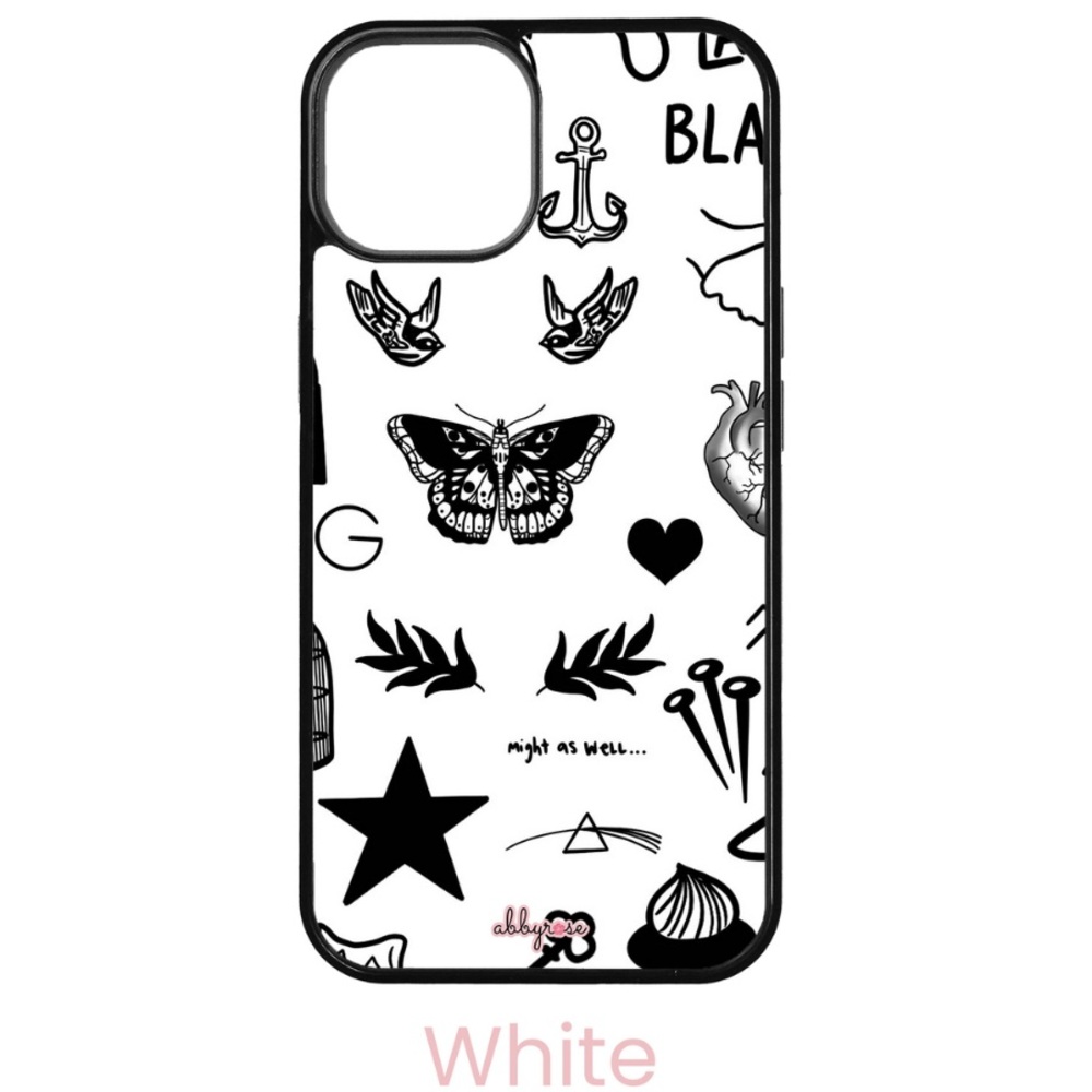 Black and White Graphic Phone Case